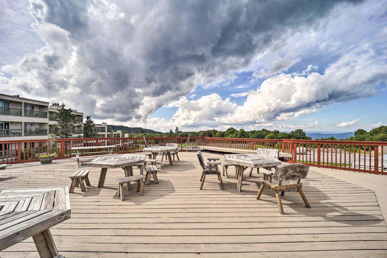 Cozy Studio 2 Miles To Beech Mountain Ski Resort! Bagian luar foto